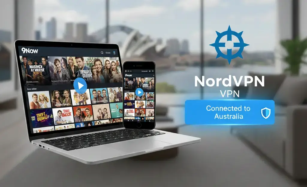 9Now in USA with NordVPN