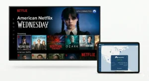 American Netflix in UK with NordVPN
